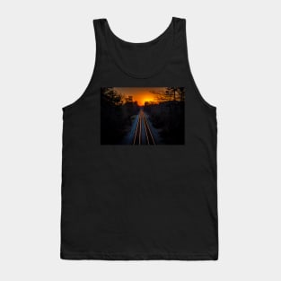 Sunset on the Tracks Tank Top